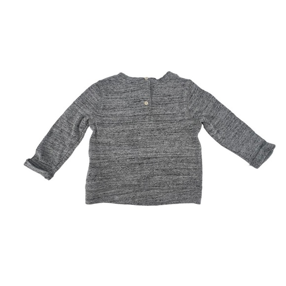 Baby Gap Long Sleeve Gray Shirt Size 12-18 Months Girl’s - Picture 3 of 5